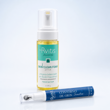 Contorno de Ojos Triactivo + Skin Clean Foam Revitalizante | 20% OFF Exclusivo